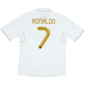 2011-12 Real Madrid Home Shirt Ronaldo #7 - 7/10 - (L)