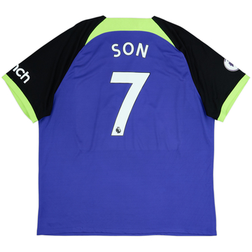 2022-23 Tottenham Away Shirt Son #7 - 8/10 - (XXL)