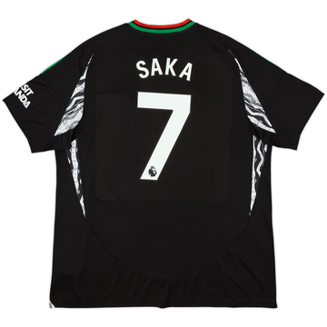 2024-25 Arsenal Away Shirt Saka #7 - 10/10 - (XXL)