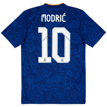 2021-22 Real Madrid Away Shirt Modric #10 - 9/10 - (S)