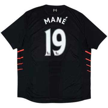Camiseta de visitante del Liverpool 2016-17 Mane #19 - 6/10 - (XXL)