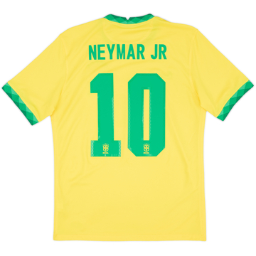 2020-21 Brazil Home Shirt Neymar Jr #10 - 9/10 - (M)