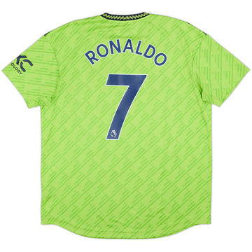 2022-23 Manchester United Authentic Third Shirt Ronaldo #7 - 7/10 - (XL)