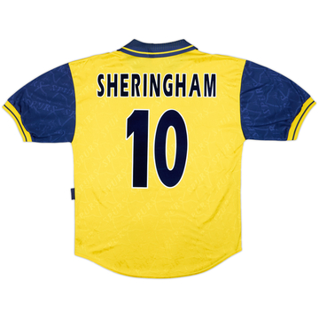 1995-97 Tottenham Third Shirt Sheringham #10 - 9/10 - (M)