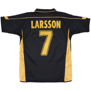 2003-04 Celtic Away Shirt Larsson #7 - 8/10 - (L)