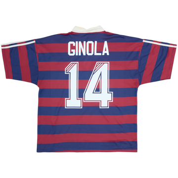 1995-96 Newcastle Away Shirt Ginola #14 - 5/10 - (L)