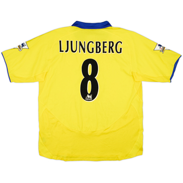 2003-05 Arsenal Away Shirt Ljungberg #8 - 8/10 - (XL)