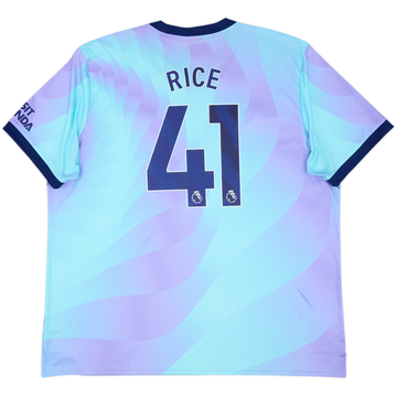 2024-25 Arsenal Third Shirt Rice #41 - 8/10 - (3XL)