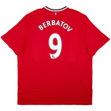 2011-12 Manchester United Home Shirt Berbatov #9 - 7/10 - (3XL)