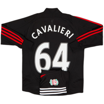 2008-09 Liverpool GK Shirt & Shorts Cavalieri #64 - 7/10 - (S.Boys)