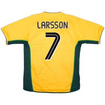 2002-03 Celtic Away Shirt Larsson #7 - 6/10 - (M)