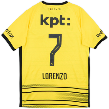 2022-23 Young Boys Signed Home Shirt Lorenzo #7 - 8/10 - (L.Boys)