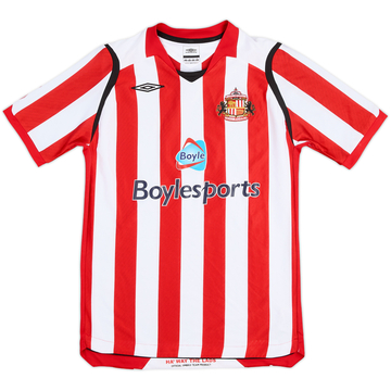 2008-09 Sunderland Home Shirt - 7/10 - (12-14 Years)
