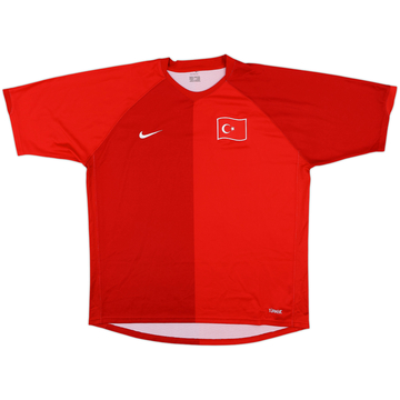 2006-08 Turkey Home Shirt - 10/10 - (XL)