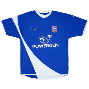 2005-07 Ipswich Home Shirt - 9/10 - (L)