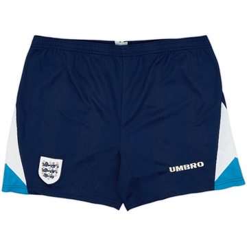 1995-97 England Away Shorts - 5/10 - (S)