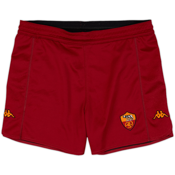 2002-03 Roma European Home Shorts - 9/10 - (XL)