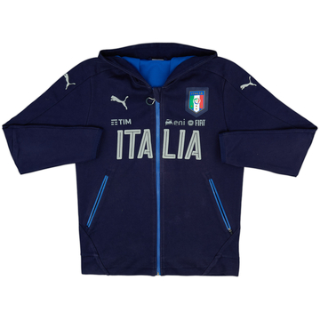 2016-17 Italy Puma Casuals Hooded Jacket - 7/10 - (M)