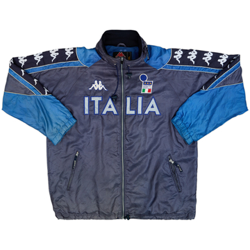 2000-01 Italy Kappa Hooded Track Jacket - 6/10 - (XL)