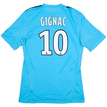 2010-11 Olympique Marseille Away Shirt Gignac #10 - 7/10 - (M)