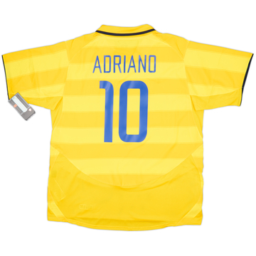 2003-04 Inter Milan Away Shirt Adriano #10 (XL)