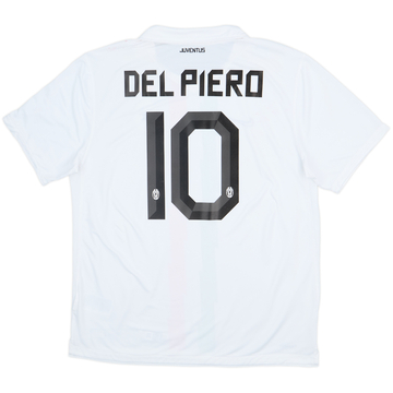 2010-12 Juventus Away Shirt Del Piero #10 - 6/10 - (XL)