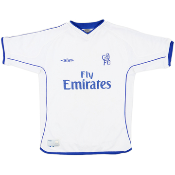 2001-03 Chelsea Away Shirt - 8/10 - (M.Boys)