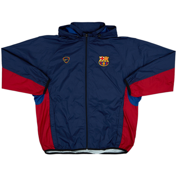 2000-01 Barcelona Nike Hooded Rain Jacket - 8/10 - (XL)