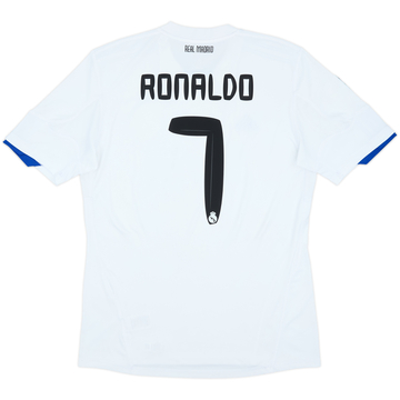 2010-11 Real Madrid Home Shirt Ronaldo #7 - 8/10 - (L)