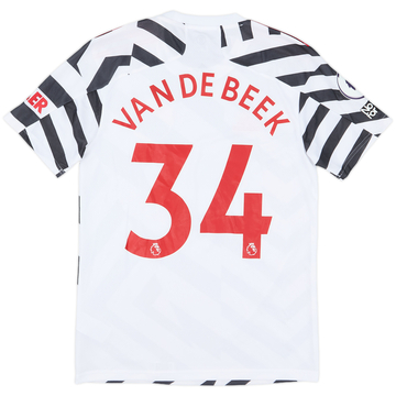 2020-21 Manchester United Third Shirt Van de Beek #34 (S)
