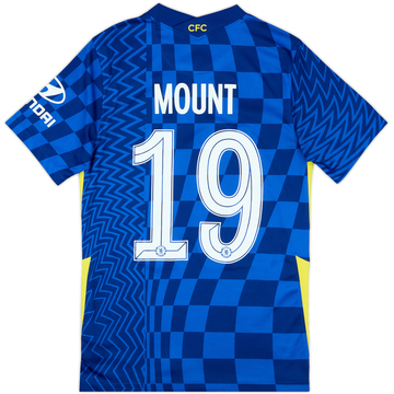 2021-22 Chelsea Home Shirt Mount #19 - 8/10 - (S)