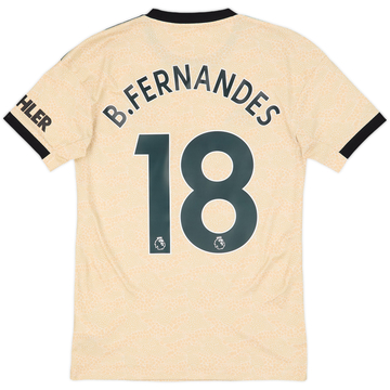 2019-20 Manchester United Away Shirt B.Fernandes #18 - 9/10 - (XS)