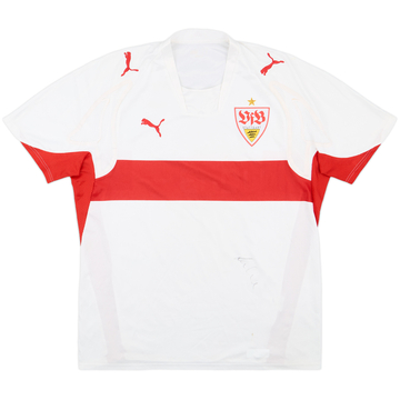 2007-08 Stuttgart Signed Home Shirt - 7/10 - (XL)