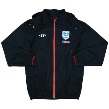 2010-11 England Umbro Hooded Rain Jacket - 10/10 - (M)
