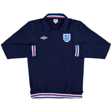 2010-11 England Umbro Drill Top - 9/10 - (M)
