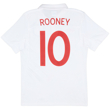 2009-10 England Home Shirt Rooney #10 - 6/10 - (S)