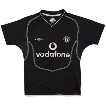 2000-02 Manchester United GK Shirt - 9/10 - (S.Boys)