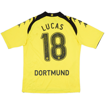 2009-10 Borussia Dortmund Home Shirt Lucas #18 - 5/10 - (L)