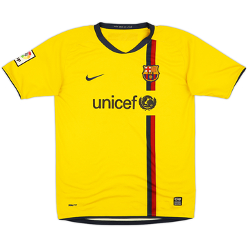 2008-10 Barcelona Away Shirt - 7/10 - (XL.Boys)