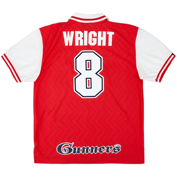 1996-98 Arsenal Home Shirt Wright #8 - 8/10 - (L)
