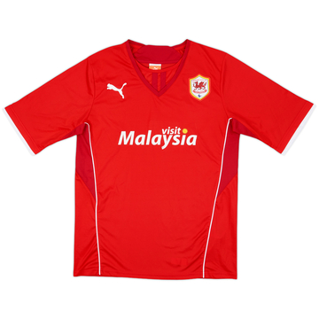 2013-14 Cardiff Home Shirt - 7/10 - (M)