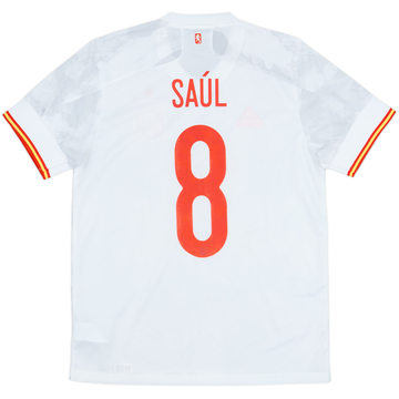 2020-21 Spain Away Shirt Saul #8 - 8/10 - (M)