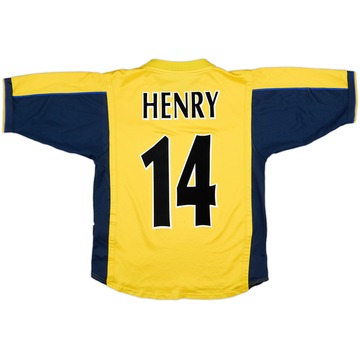 1999-01 Arsenal Away Shirt Henry #14 - 6/10 - (S)