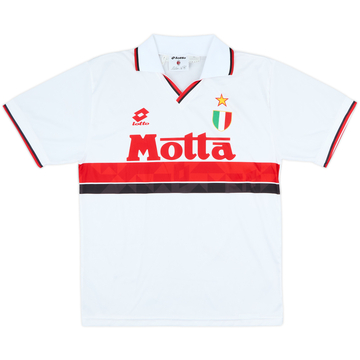 1992-93 AC Milan Away Shirt - 9/10 - (M)