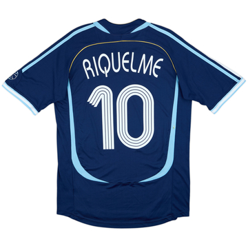 2006-07 Argentina Away Shirt Riquelme #10 - 8/10 - (M)