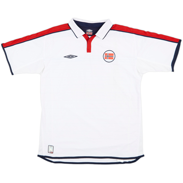 2002-04 Norway Away Shirt - 8/10 - (L)