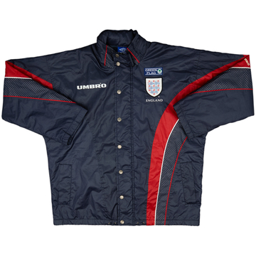 1998-00 England Umbro Padded Bench Coat - 8/10 - (M)