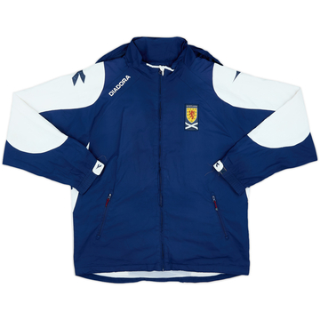 2006-07 Scotland Diadora Rain Jacket - 7/10 - (L)