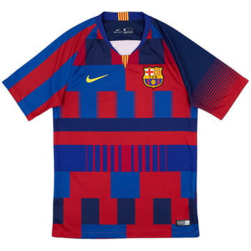 2018-19 Barcelona Nike Mash Up Training Shirt - 10/10 - (S)