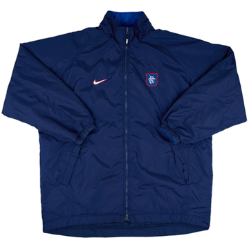 1997-98 Rangers Nike Reversible Padded Bench Coat - 7/10 - (XXL)